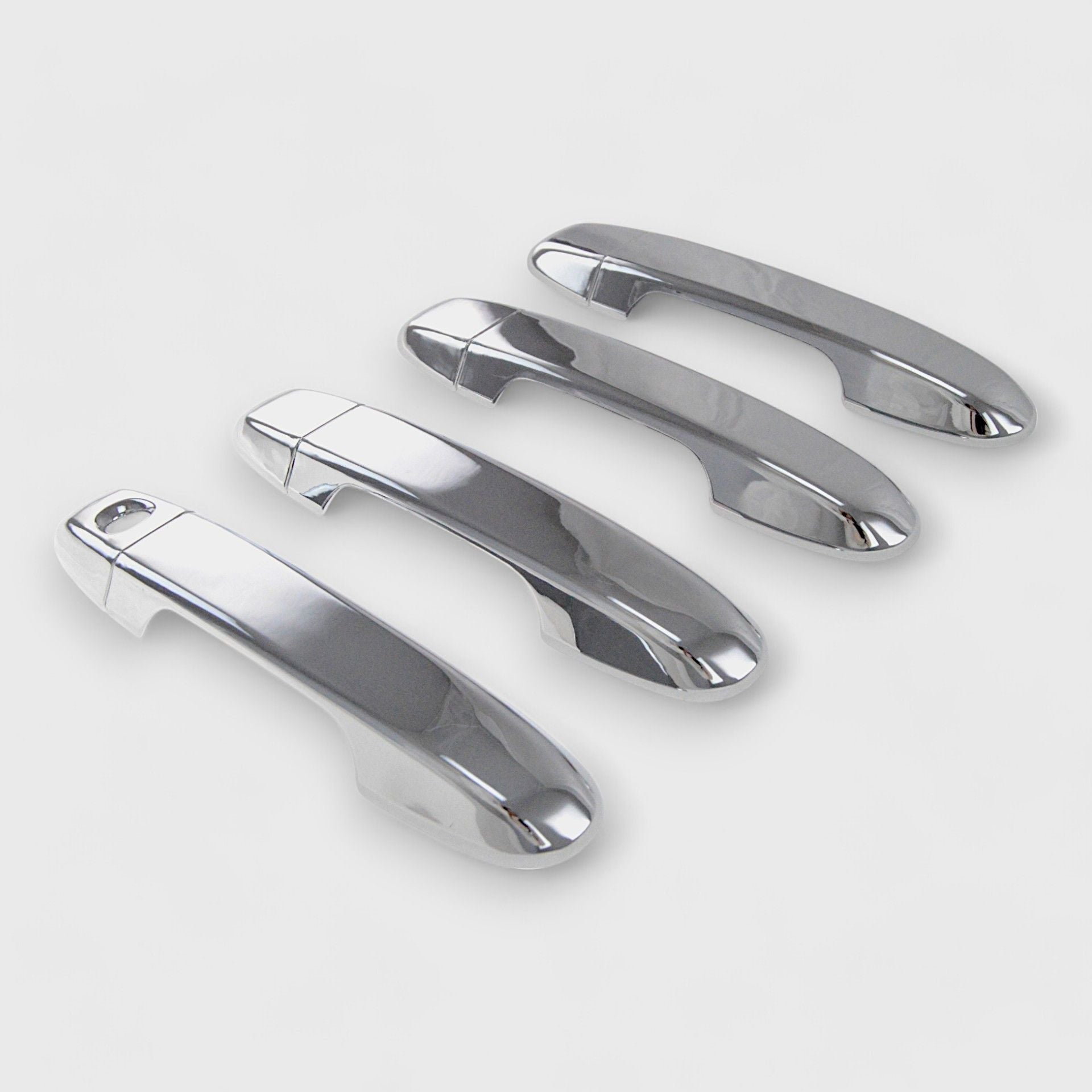 Premium Chrome Door Handle Cover - Patented Design DH196 - Durable & Stylish for Home, Office & Car Interior Protection