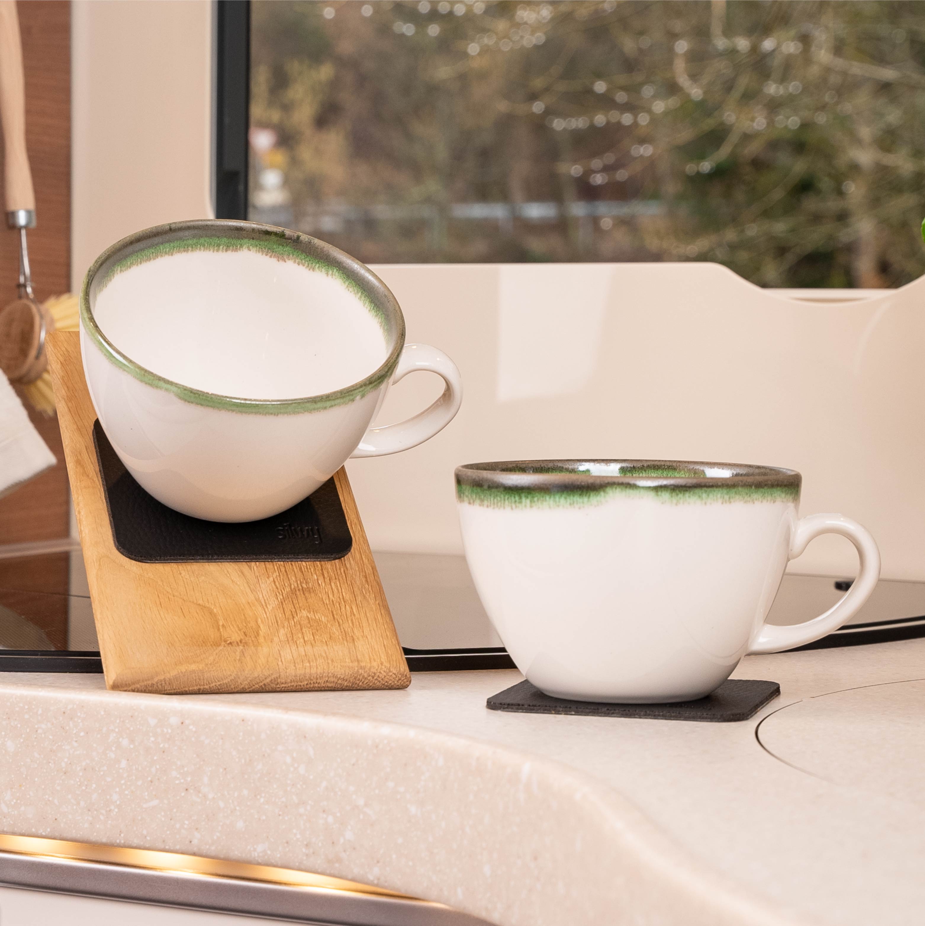 Unique Magnetic Porcelain Mugs - Perfect for Office, Home, and Gift Giving