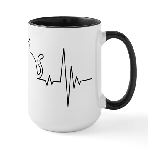 White/Black Inside - Cat Heartbeat