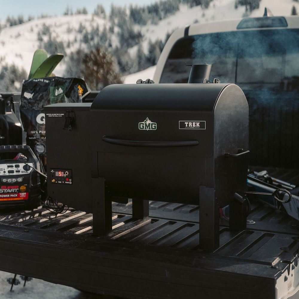 Green Mountain Grills Trek Prime 2.0 Portable Wood Pellet Grill - Perfect for Camping, Tailgating & Backyard BBQs