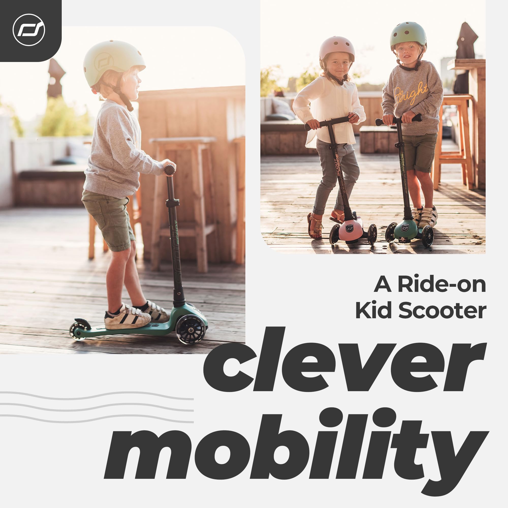 Best Stand-up Push Scooter for Toddlers - Lightweight & Durable Kids Scooter for Outdoor Play, Park, and Neighborhood Rides