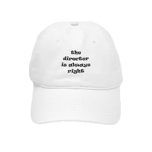 White - Director Always Right Cap