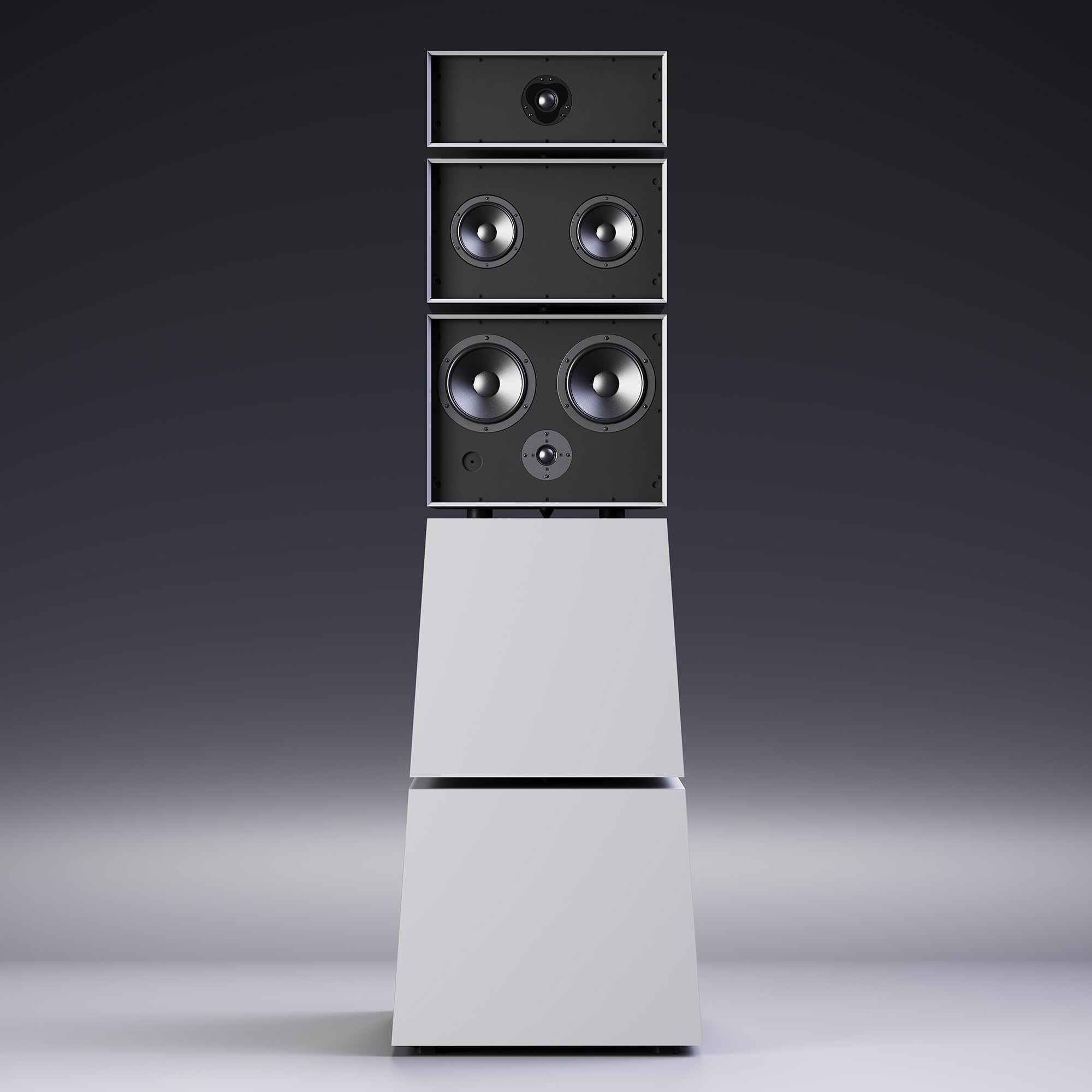 Goldmund GAIA Premium Active Wireless Bluetooth Speakers - High-Fidelity Sound for Home Theater, Music Studio & Audiophile Listening