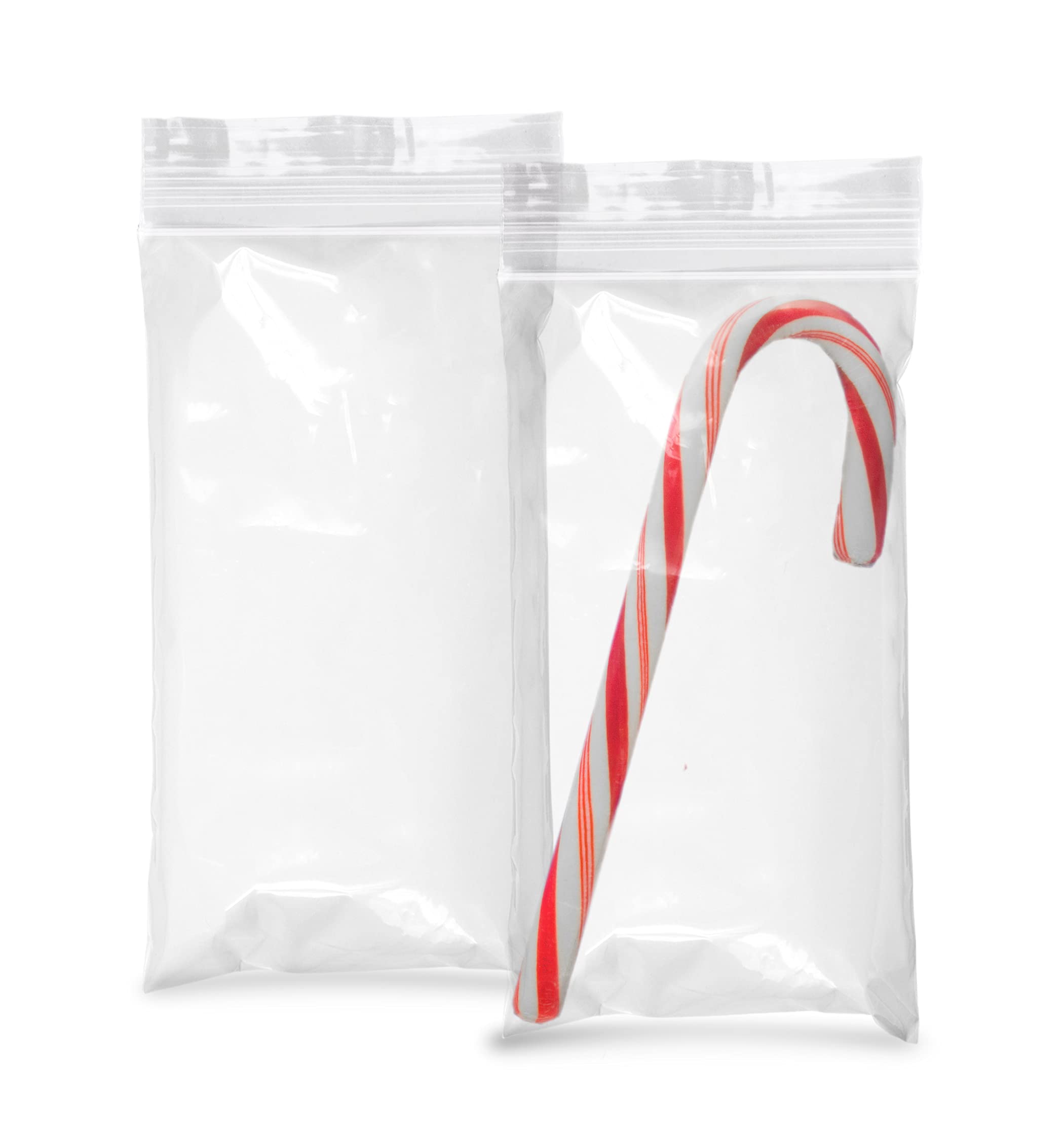 APQ 3x6 Inches Clear Reclosable Zipper Bags - 1000 Pack of 2 Mil Thick Waterproof Plastic Storage Bags with Secure Zipper Closure | Jewelry, Crafts, Beads, Small Parts Organizer | Perfect for Home, Office & Industrial Use