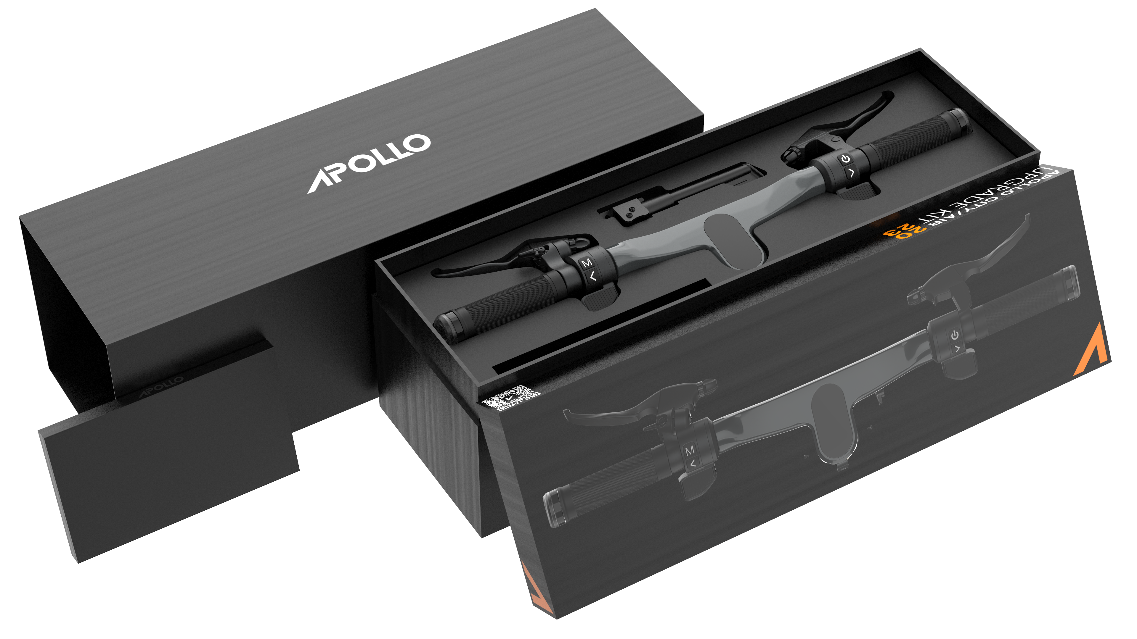 Apollo City 2023 Electric Scooter Upgrade Kit - Premium Handlebar Assembly for Enhanced Ride Comfort & Control - Perfect for Urban Commuting & City Adventures