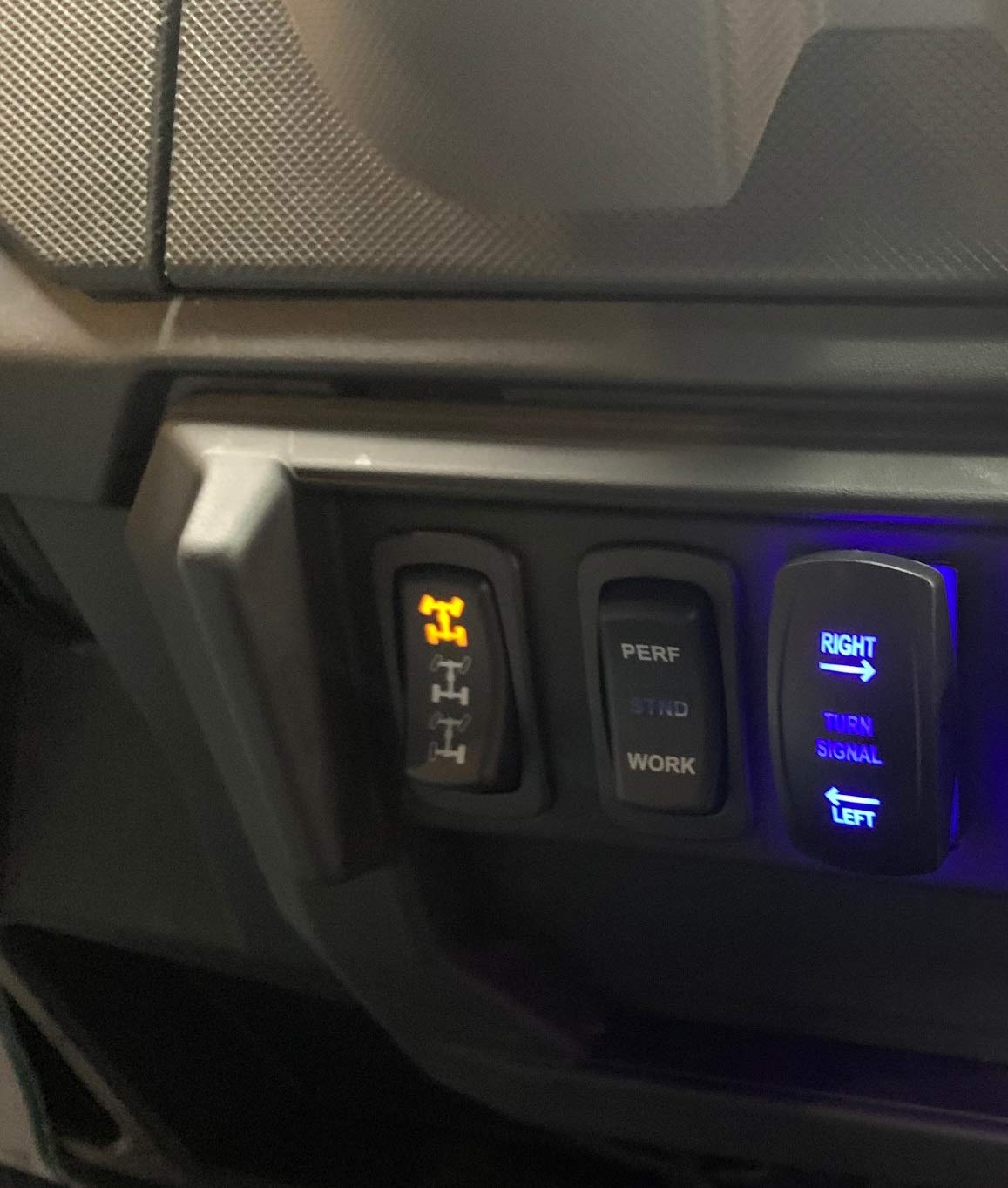 Vertical Rocker Switch Turn Signal Kit for 2015+ Polaris RZR 900, 2014+ RZR 1000, Turbo S, Pro XP & XP4 - Plug & Play Street Legal Blinkers Integrated with Brake Tail Lights - Perfect for Off-Roading & Street Legal Conversions