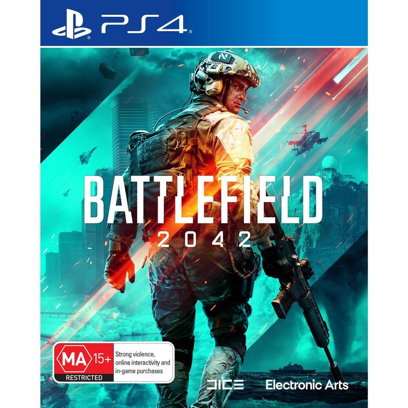 Battlefield 2042 for PS4 - Next-Gen First-Person Shooter Game | Multiplayer Warfare & Futuristic Combat | Perfect for Gaming Nights & Competitive Play