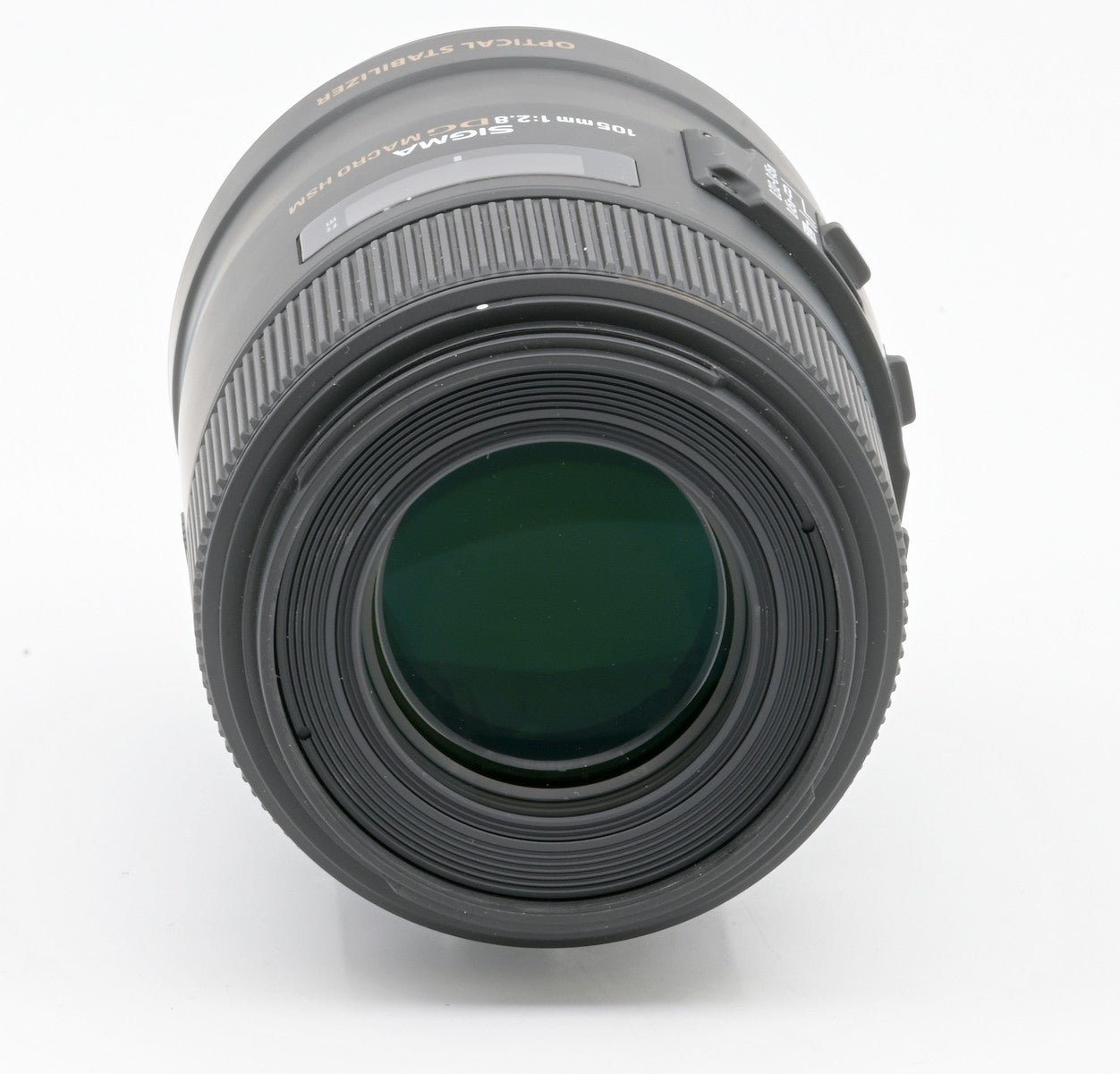 Used Sigma 105mm f/2.8 EX DG Macro OS Lens for Nikon F Mount - Perfect for Portrait, Product & Close-Up Photography