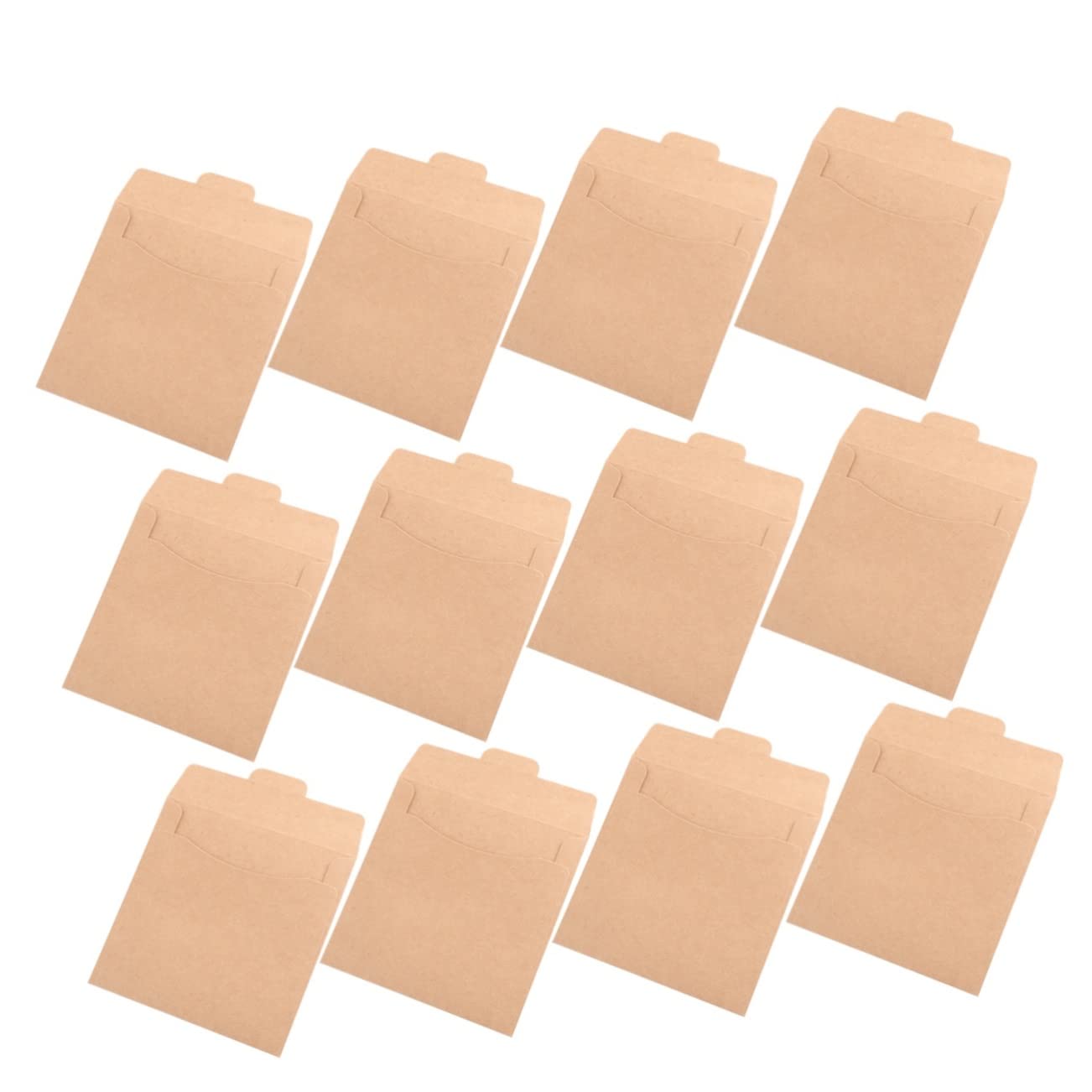 30pcs Kraft Paper Envelopes & Sleeves - Eco-Friendly Brown Paper Bags for CDs, DVDs, and Storage - Perfect for Mailing, Organizing, and Gift Packaging