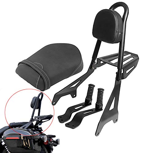 #5 Backrest & Luggage Rack & Seat & Foot peg