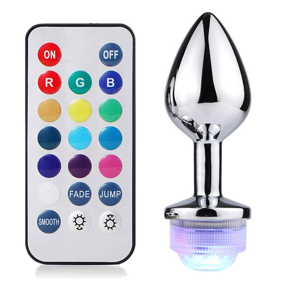 Metal Jewelry Anal Plug - Unisex Sex Toy for Beginners & Advanced