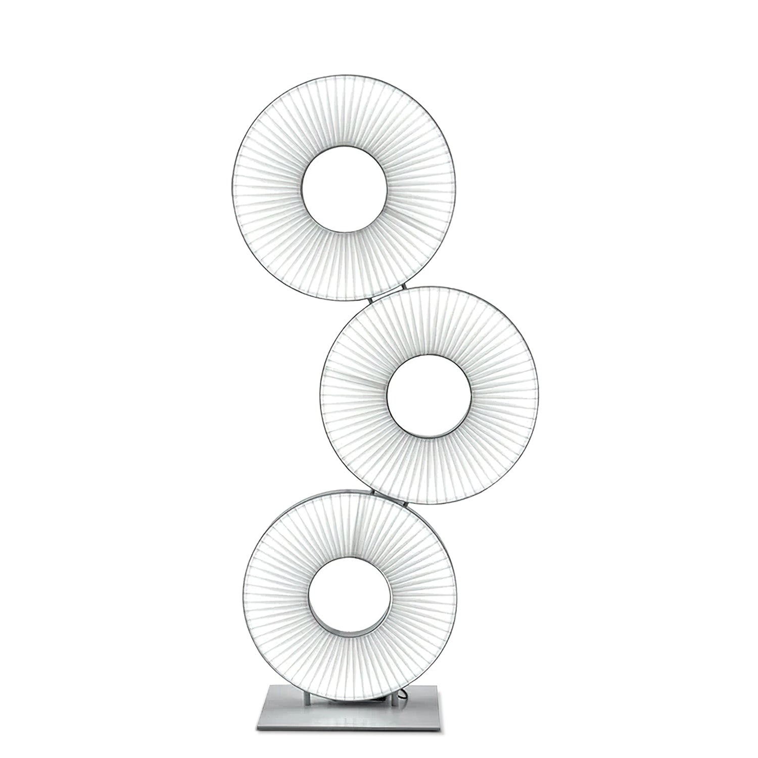 Iris LED Floor Lamp - Modern Standing Light for Living Room, Bedroom, Home Decor - Soft Ambient Lighting for Relaxation & Reading