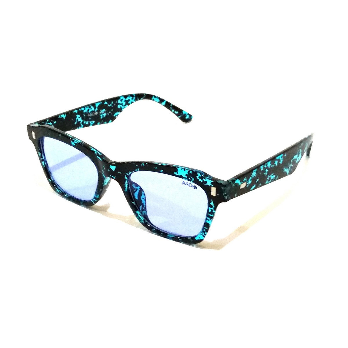 Premium Blue Sunglasses with Light Blue Gradient Lens - UV Protection, Polarized & Stylish for Men & Women - Perfect for Driving, Beach & Outdoor Activities