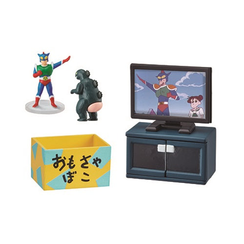 Crayon Shinchan Miniature Dollhouse Furniture Set - Anime Room Decor for Collectors & Kids - Perfect for Display, Play & Gifting