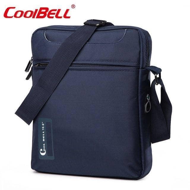 Durable Bell Nylon Messenger Bag for 8-10 Inch Tablets - Perfect for Work, School & Travel | Water-Resistant Laptop Shoulder Bag