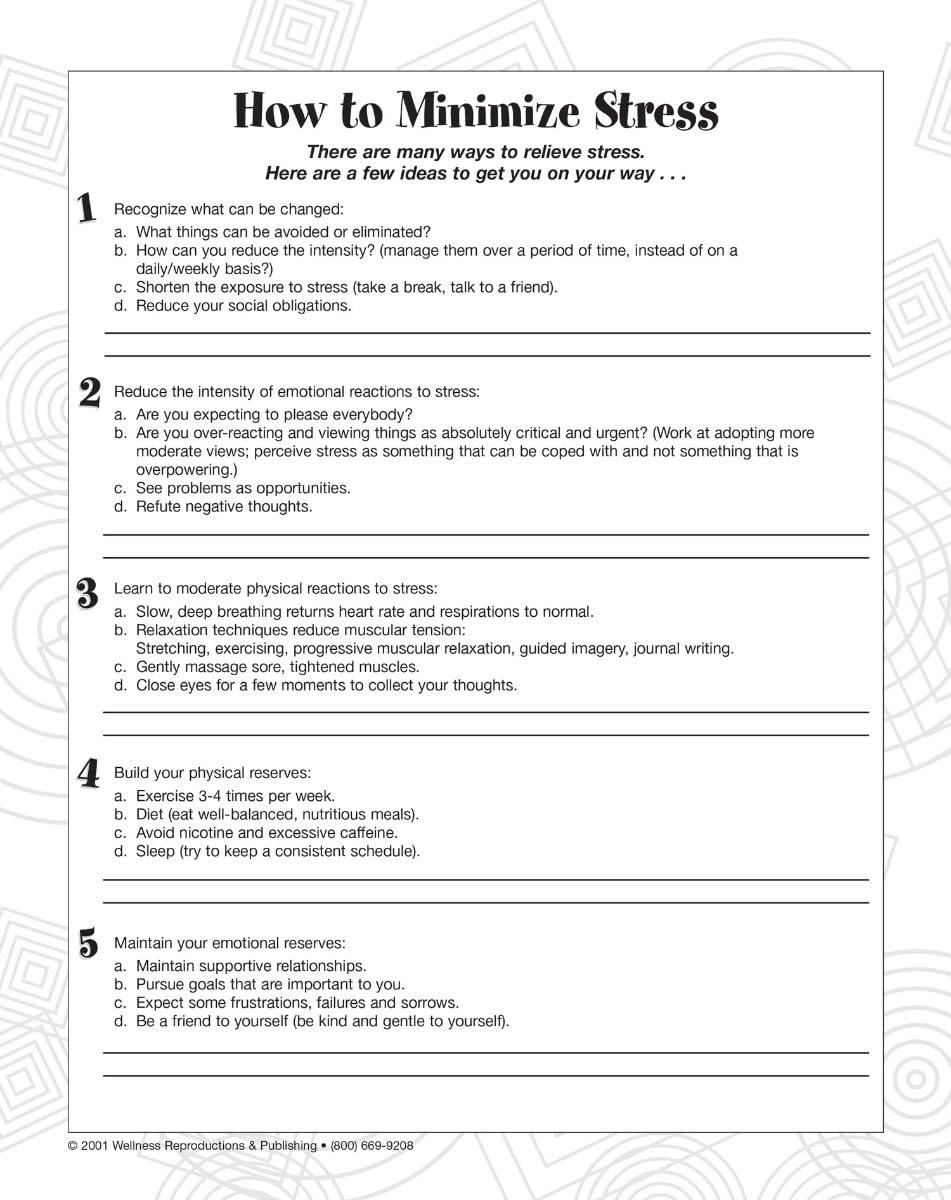 Stress Relief Bingo Game for Adults - Fun Relaxation Activity for Parties, Office, and Family Game Nights