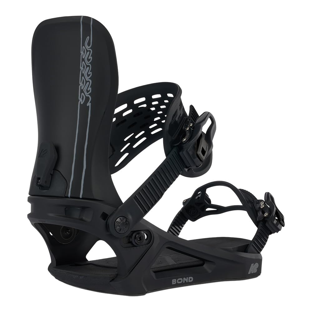 K2 Snowboard Bindings for Men - High-Performance Snowboard Bindings for All-Mountain & Freestyle Riding - Perfect for Powder, Park & Backcountry Adventures