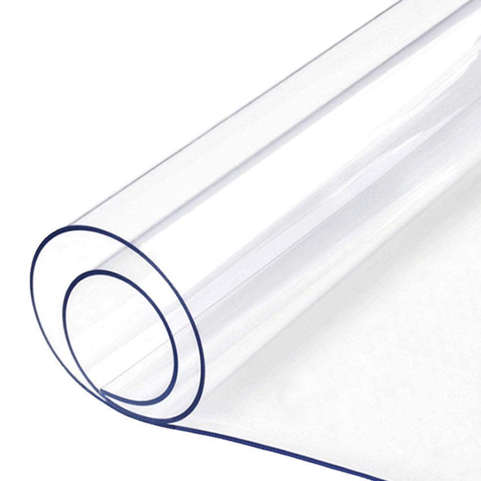 Heavy Duty Clear PVC Waterproof Tarpaulin Cover - Thickened Dustproof, Anti-Aging Plastic Tarp for Garden Furniture, Cars, Outdoor Storage | Perfect for Patio Protection, Vehicle Covers & Seasonal Storage