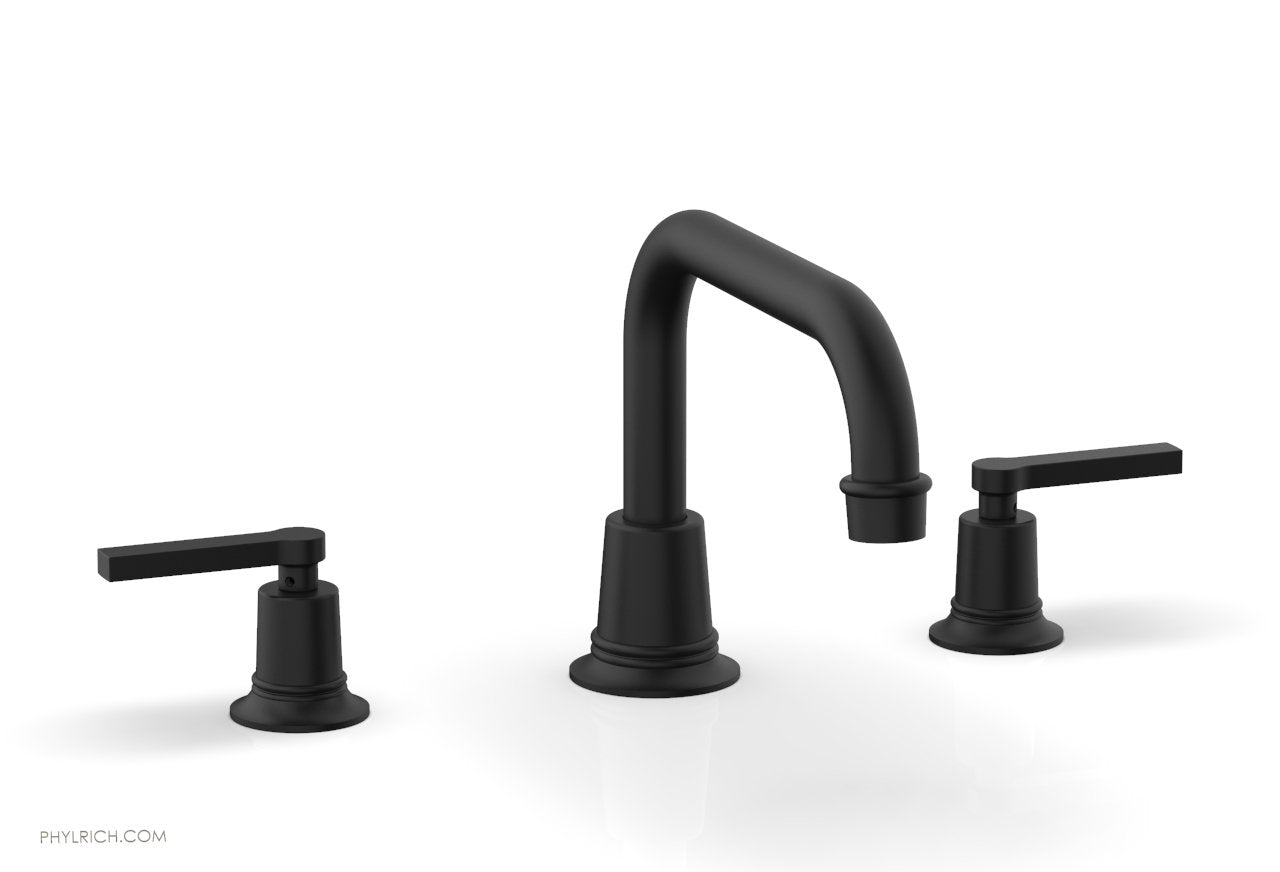HEX MODERN Deck Tub Faucet Set with Lever Handles 501 45 - Perfect for Outdoor Showers, Poolside Installations & Modern Patio Designs