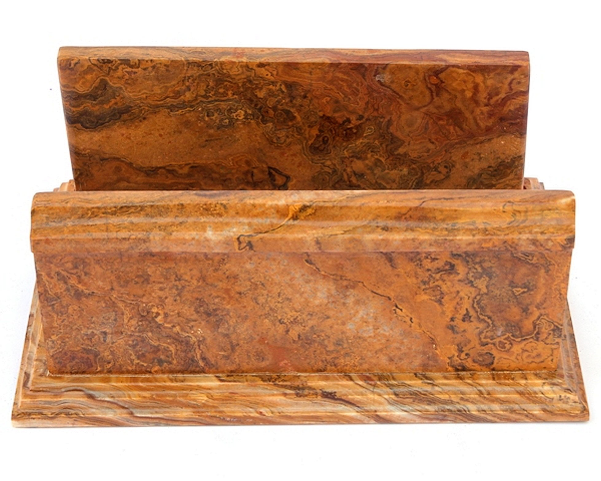 Natural Onyx Stone Towel Holder - 307ML Bathroom & Kitchen Organizer for Hand, Dish, and Tea Towels | Elegant Home Decor for Modern and Rustic Spaces