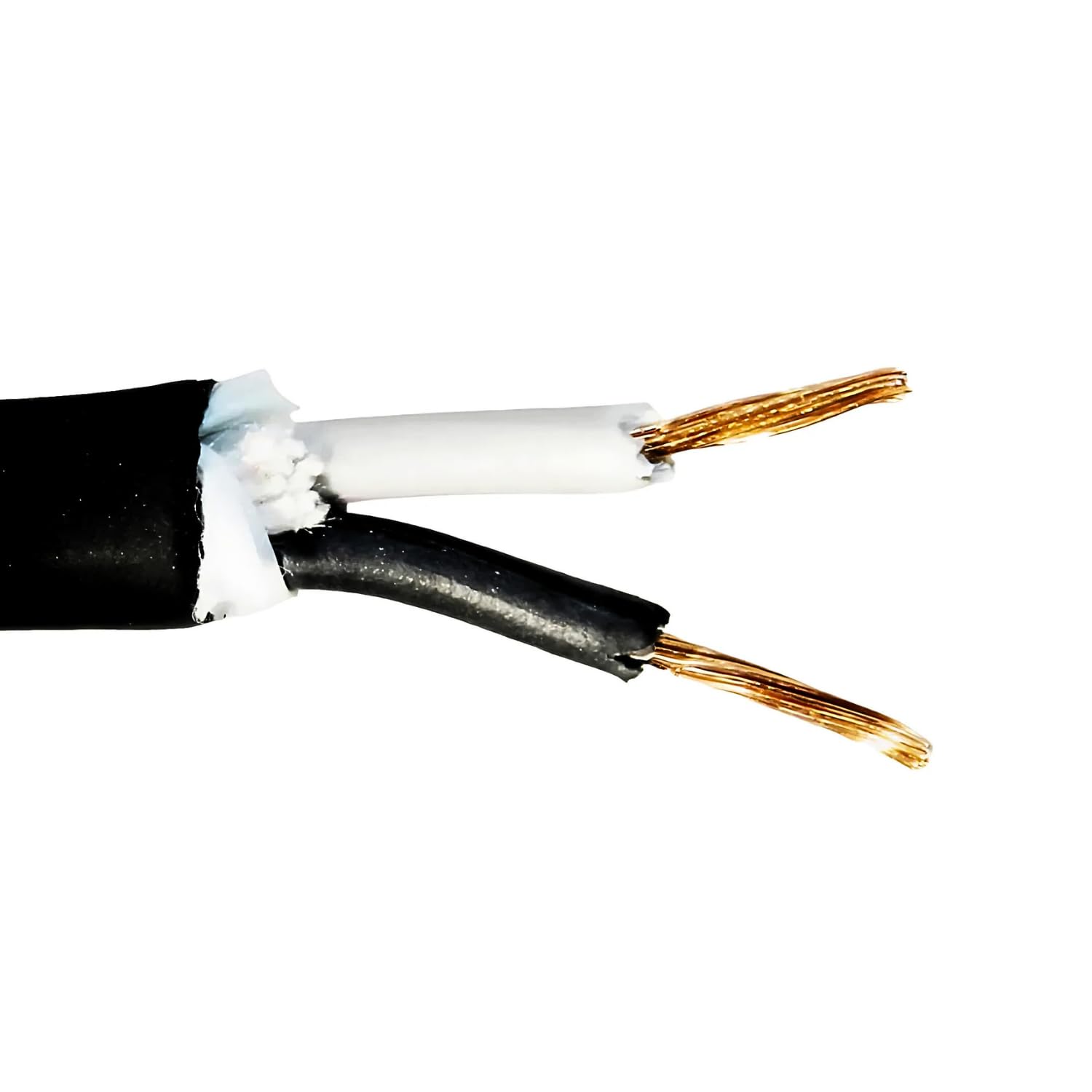 50' 4/2 SOOW Portable Power Cord Cable - 600V Heavy Duty Electrical Wire for Generators, Tools & Outdoor Equipment - Nassau Electrical Supply