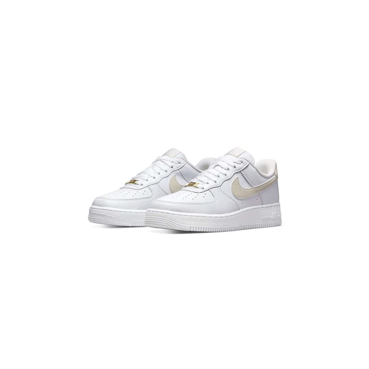 Nike Air Force 1 Low Women's Sneakers - White Leather Casual Shoes for Walking, Running & Gym | Perfect for Everyday Wear, Street Style & Athletic Activities