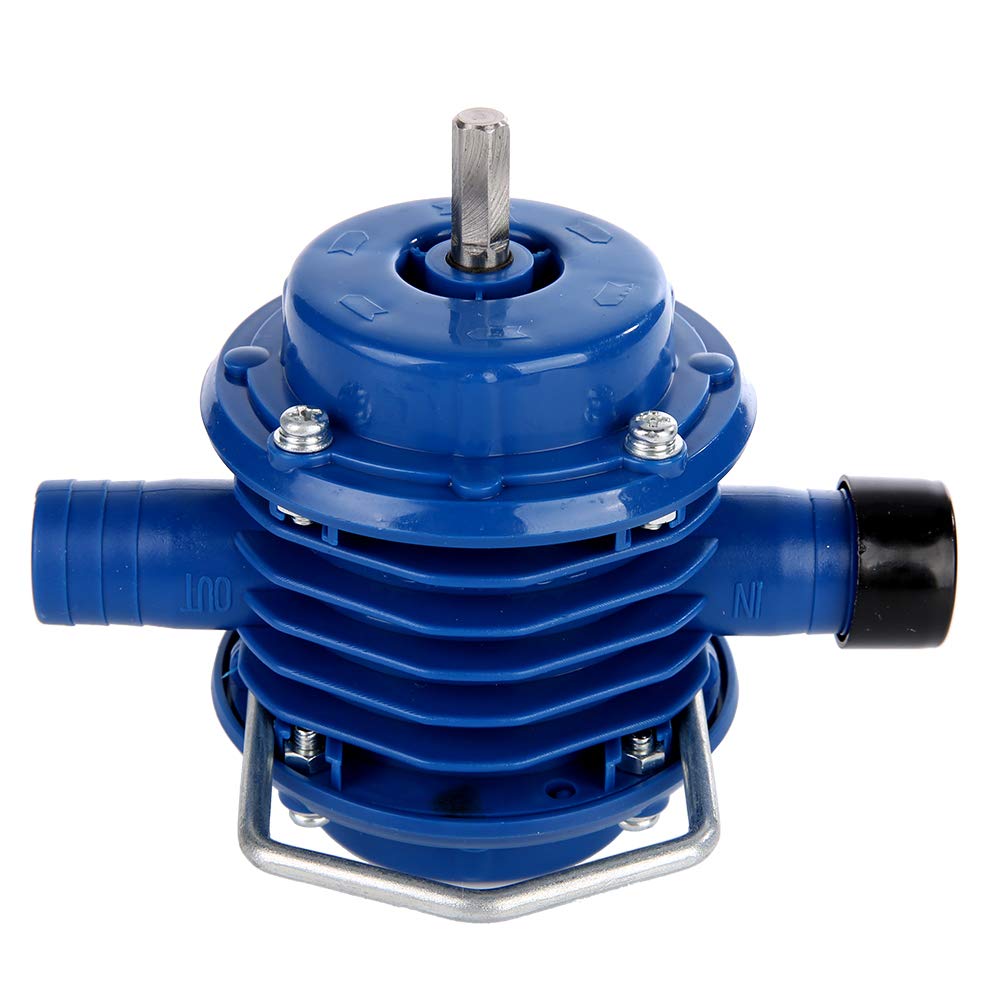 Electric Hand Drill Water Pump - Durable No Power Needed Mini Pump for Garden, Home & Outdoor Use | Perfect for Irrigation, Car Washing & Emergency Water Transfer