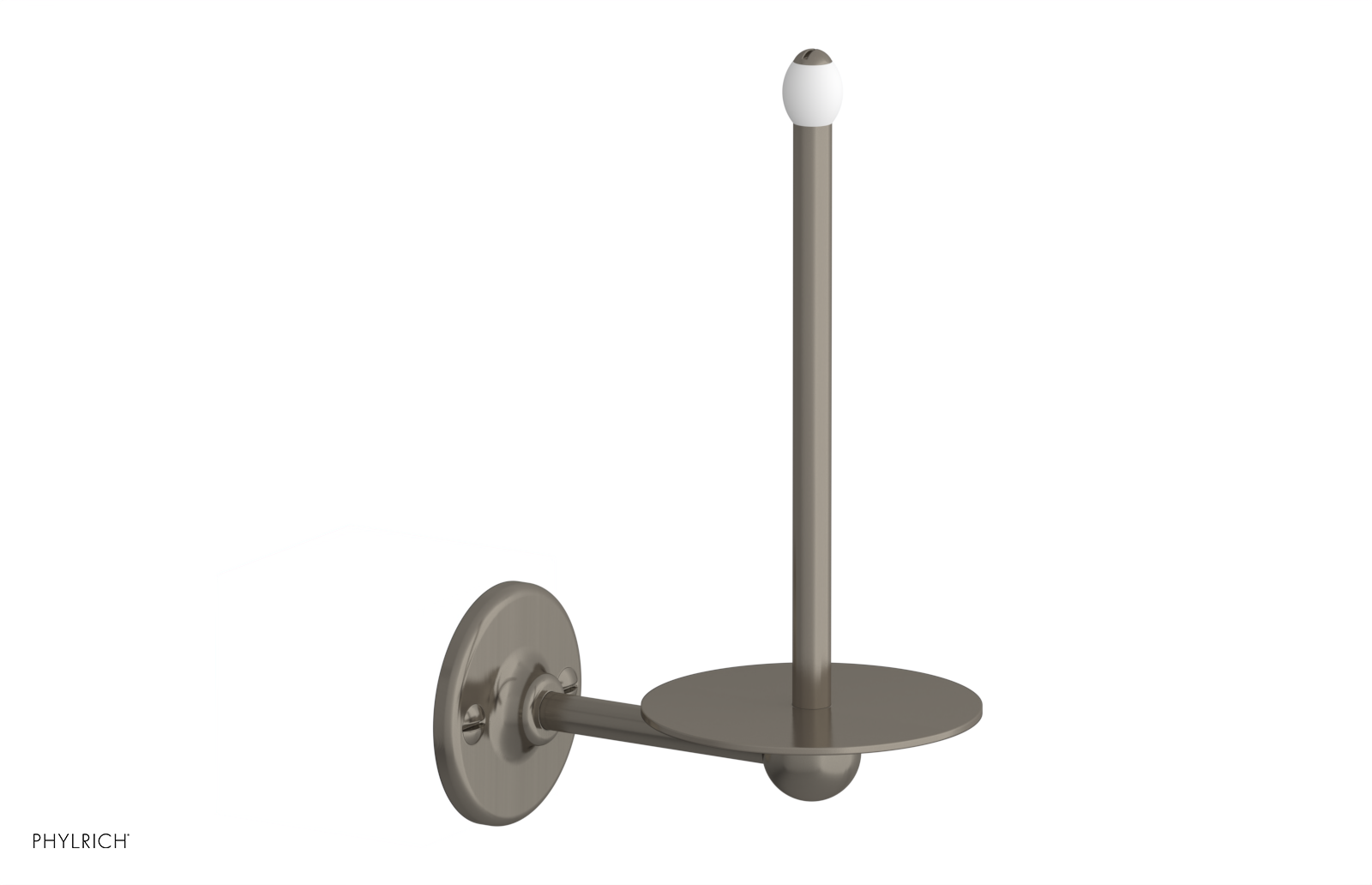 Jamestown Spare Toilet Paper Holder 165 73S - Durable Bathroom Tissue Roll Stand for Home, Office & RV Use