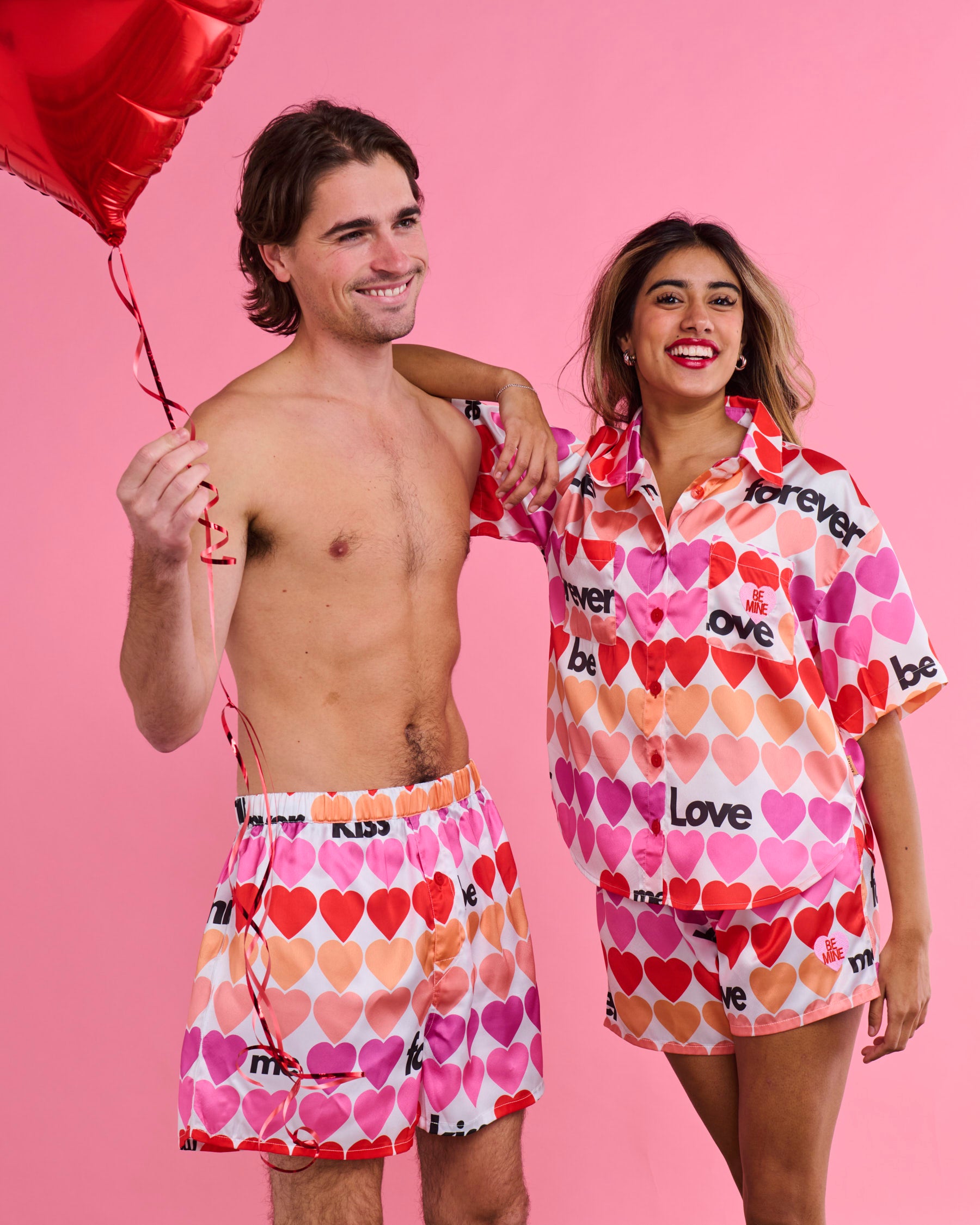 Forever Men's Eco-Friendly Satin Boxer Shorts - Soft & Breathable Underwear for Sleep, Lounge & Everyday Comfort
