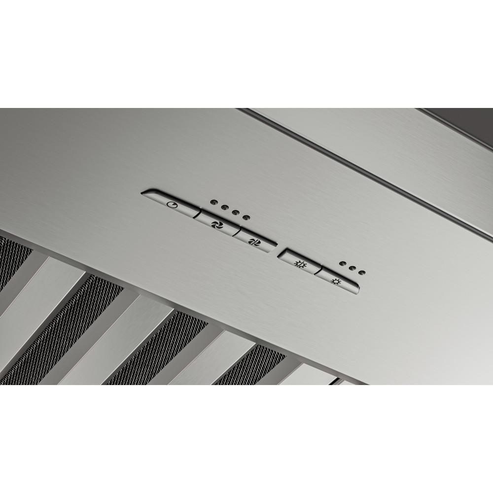 36 Inch WPP1 Series Stainless Steel Chimney Range Hood with Powerful IQ12 Blower System - Ideal for Modern Kitchen Ventilation & Smoke Removal
