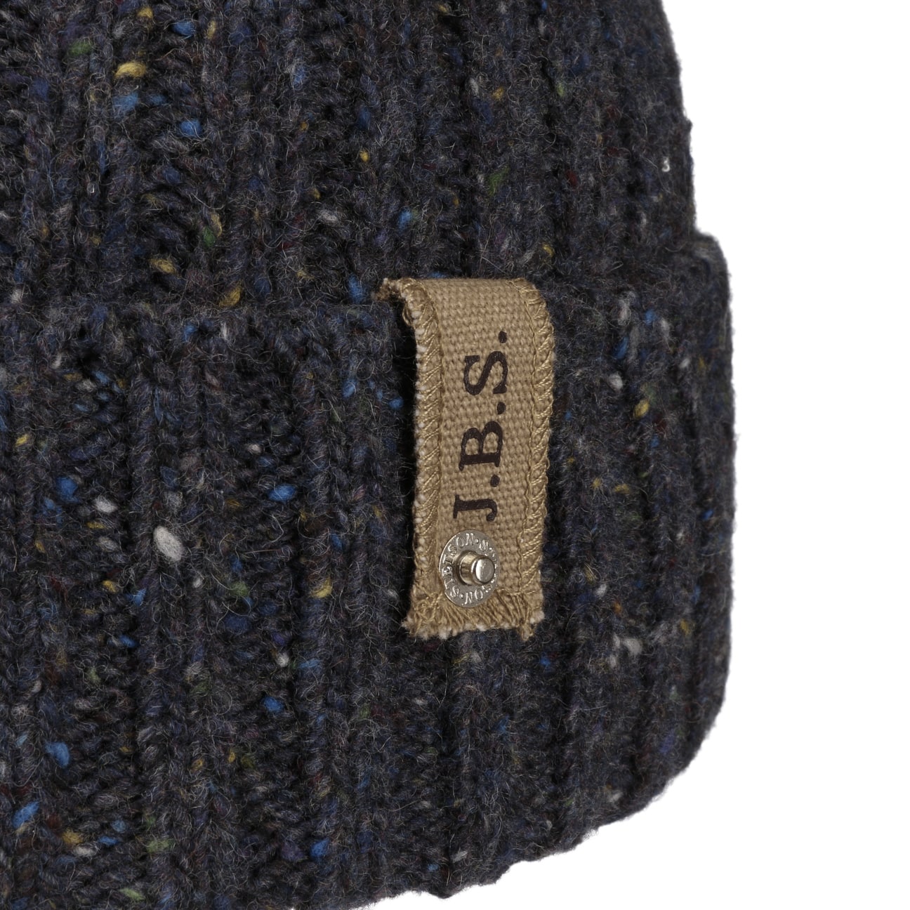 Stetson Hantsport Donegal Wool Beanie - Warm Winter Hat for Men & Women - Perfect for Skiing, Hiking & Outdoor Activities