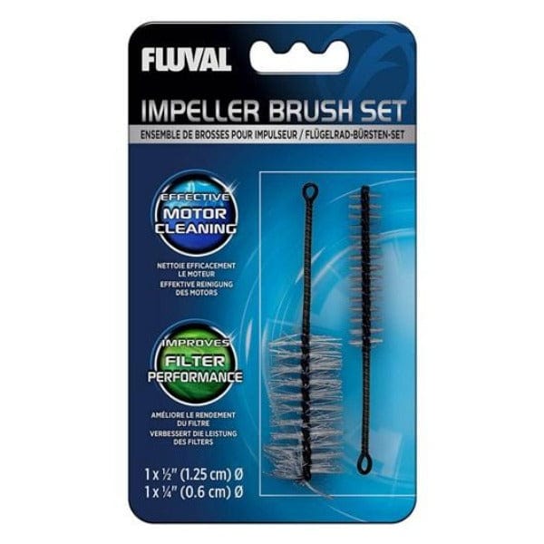 Fluval Impeller Brush Set - Aquarium Filter Cleaning Kit for Fish Tank Maintenance - Perfect for Cleaning Impellers in Canister & Hang-On-Back Filters