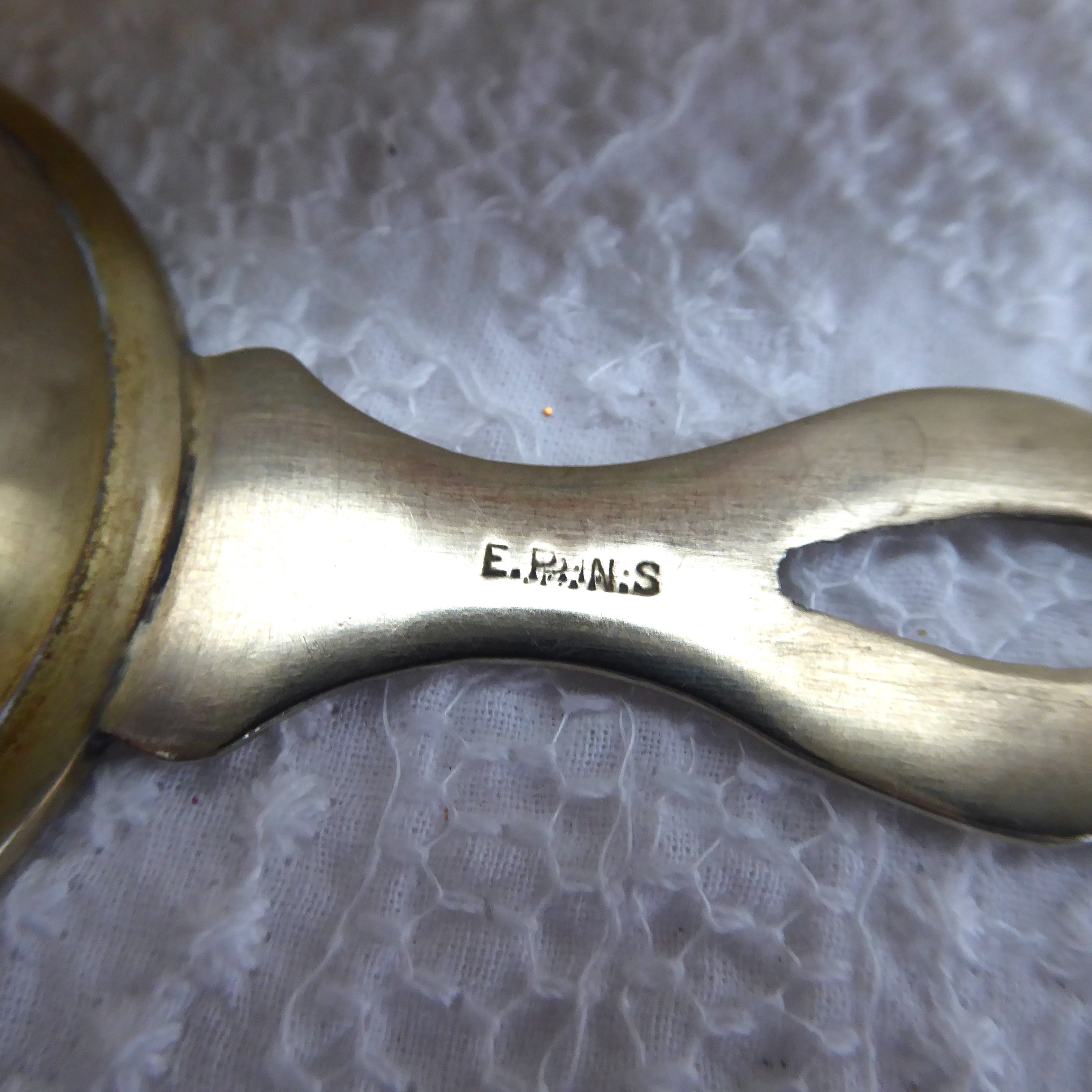 Vintage EPNS Tea Strainer with Pierced Heart Handle - 1920s 1930s England Antique Silver Tea Infuser - Perfect for Loose Leaf Tea Brewing & English Afternoon Tea Parties