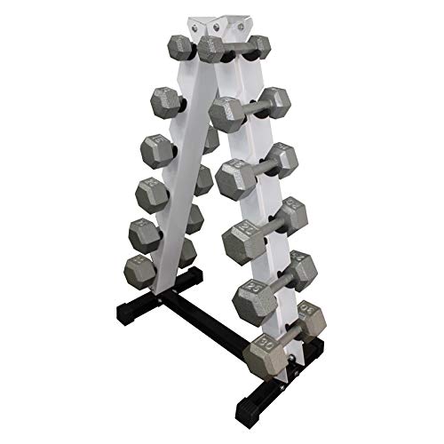Ader Dumbbell Rack - Heavy Duty Dumbbell Storage Stand for Home Gym, Garage & Fitness Studio - Organize Weights Up to 1000 lbs - Space Saving Workout Equipment for Strength Training & Weightlifting