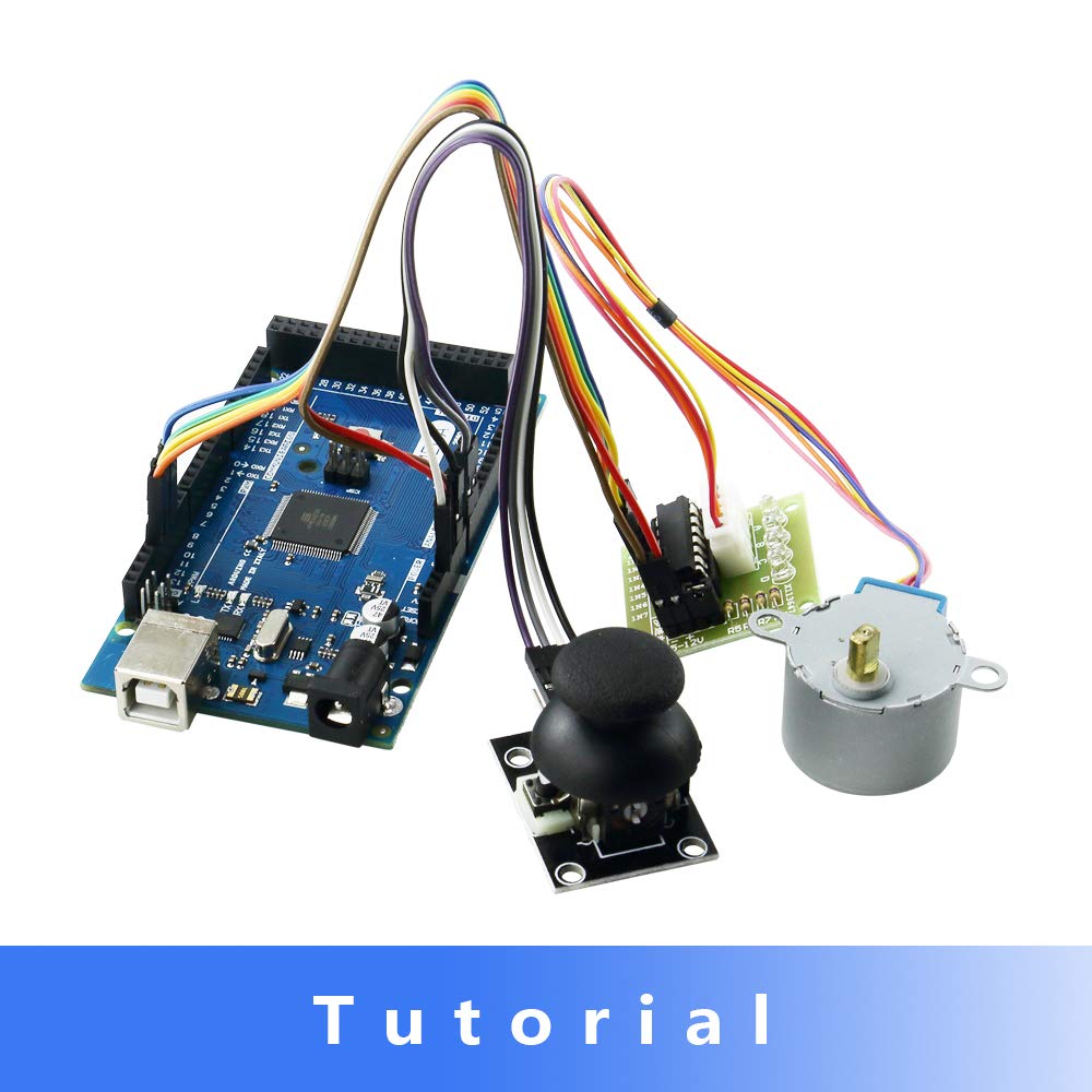 Ultimate STEM Electronic Projects Starter Kit for Arduino Mega2560 - Includes LCD1602, Servo Motor, Sensors, Breadboard & 50+ Components with Step-by-Step Tutorial | Perfect for Robotics, Home Automation & STEM Education Projects