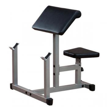 Powerline Preacher Curl Bench - Adjustable Arm Workout Bench for Bicep Curls & Strength Training - Perfect for Home Gym & Fitness Enthusiasts