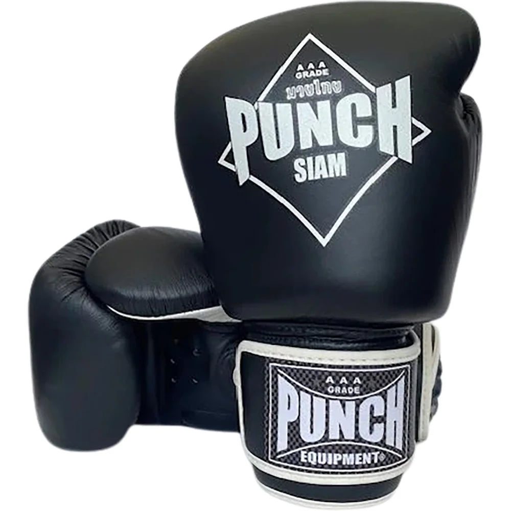 Premium Siam Leather 16oz Boxing Gloves for Training & Sparring - Ideal for Boxing, MMA, Kickboxing & Fitness Workouts