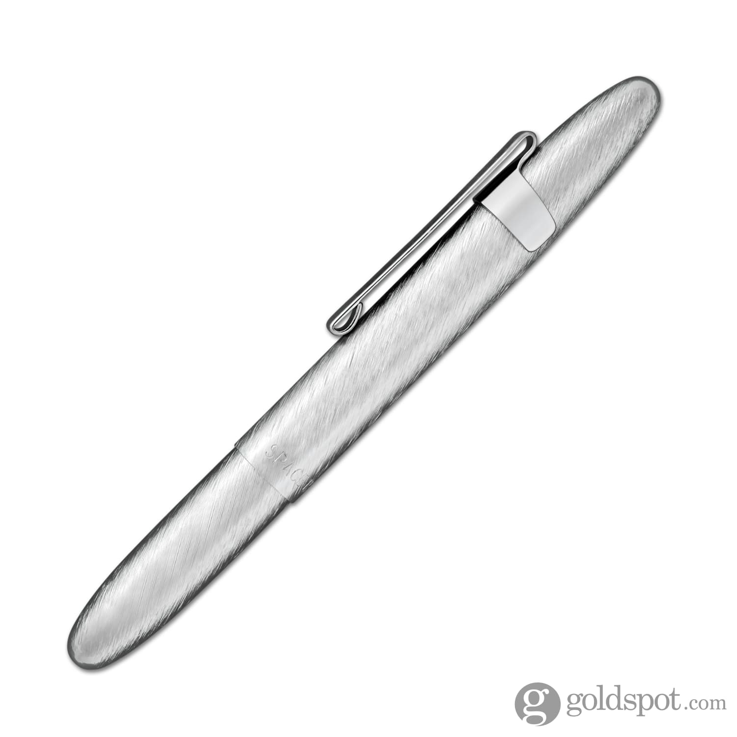 Fisher Space Pen Bullet Ballpoint Pen - Brushed Chrome with Clip - Compact & Refillable for Travel, Outdoor Adventures & Everyday Writing