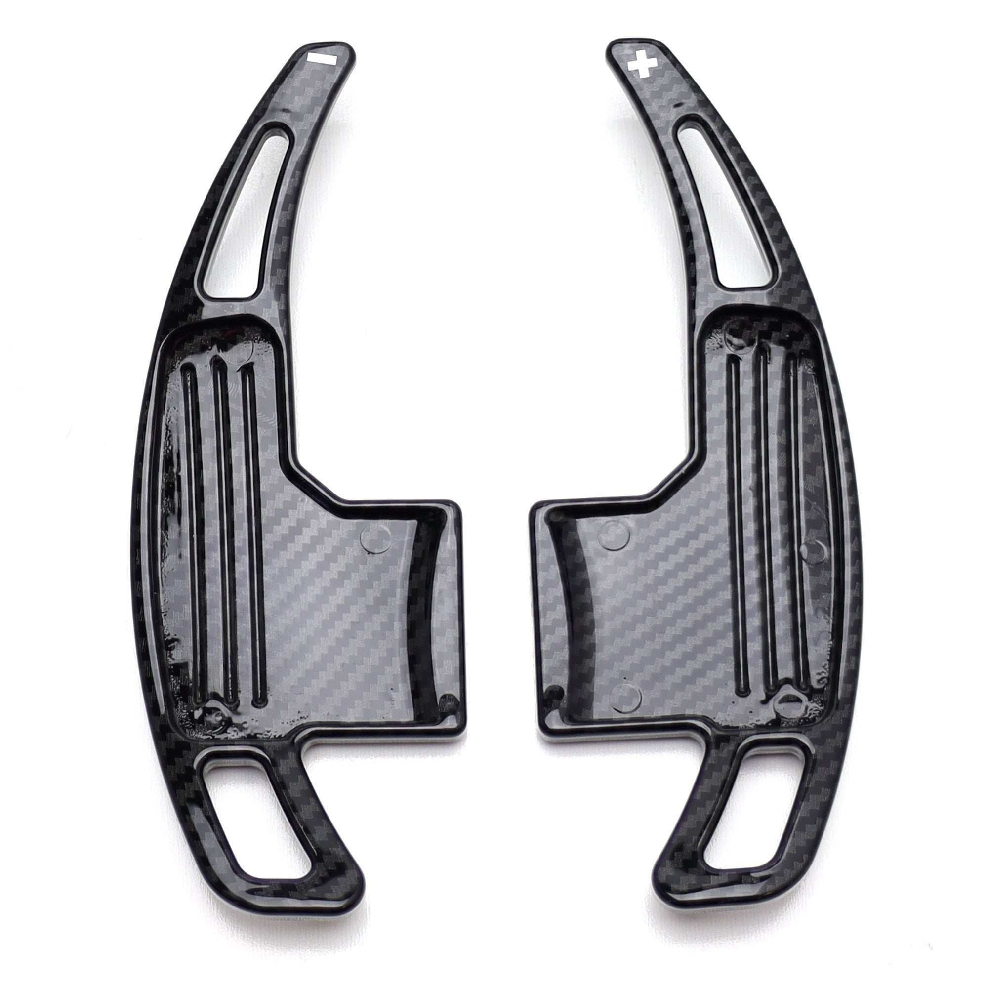 Carbon Fiber Steering Wheel Paddle Shifters for Ford Mustang 2015-2023 - Upgrade Your Ride with Sporty Shifting & Enhanced Driving Experience (Perfect for Racing, Track Days & Performance Driving)