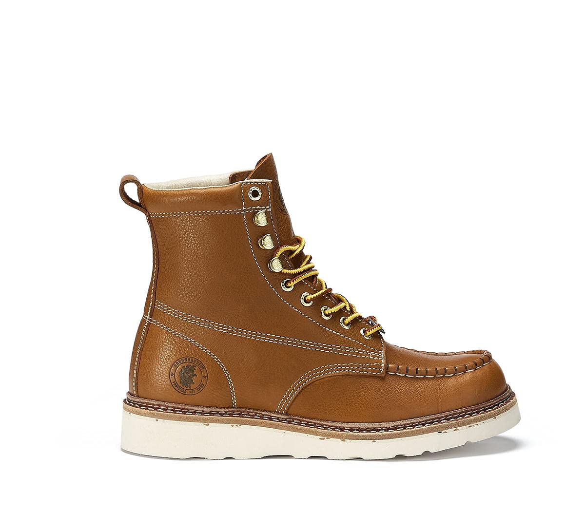ROCKROOSTER Men's Comfortable Work Boots - Non-Slip Oil Resistant Safety Shoes with Poron XRD & Coolmax Technology, ASTM F2892-18 EH Certified, Anti-Fatigue Design for Construction, Warehouse & Outdoor Work