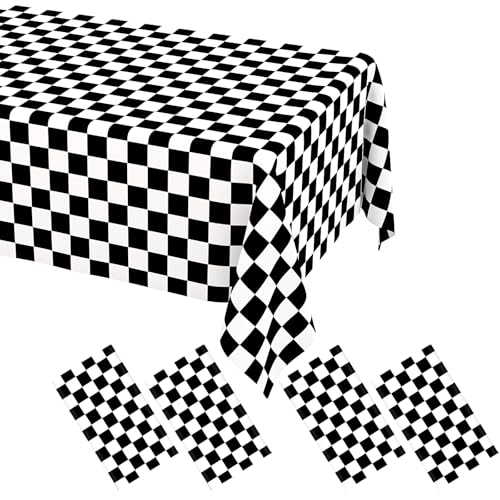 Black and White Checkered
