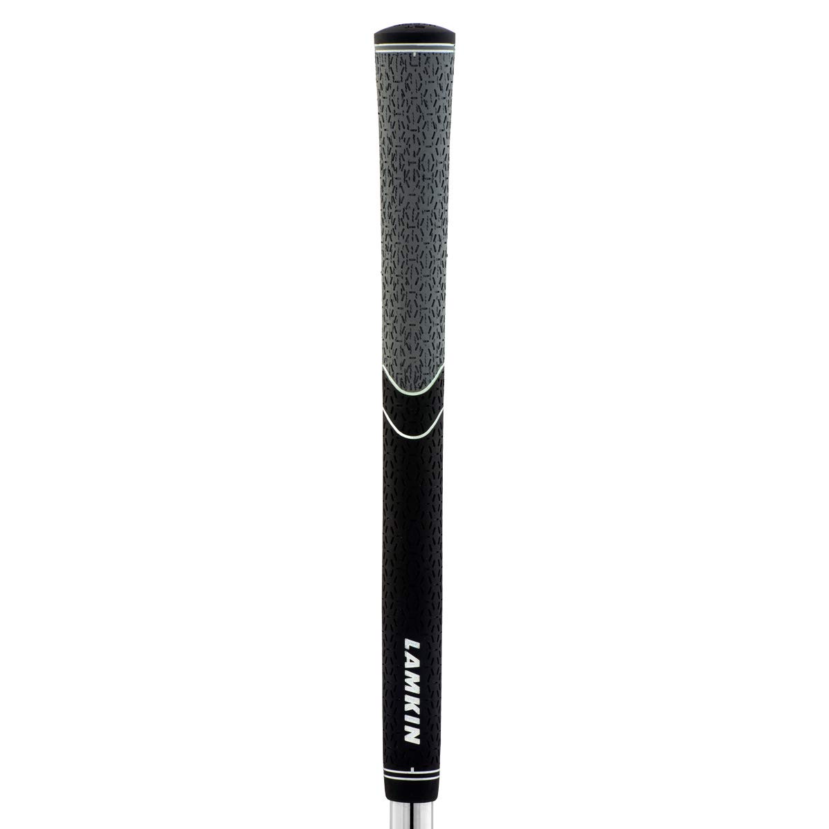 Lamkin ST +2 Hybrid Midsize Golf Grips - 13 Piece Golf Grip Pack in Black/Charcoal | Premium Golf Club Grips for Improved Control & Comfort | Perfect for Golfers Seeking Better Performance & Grip Stability