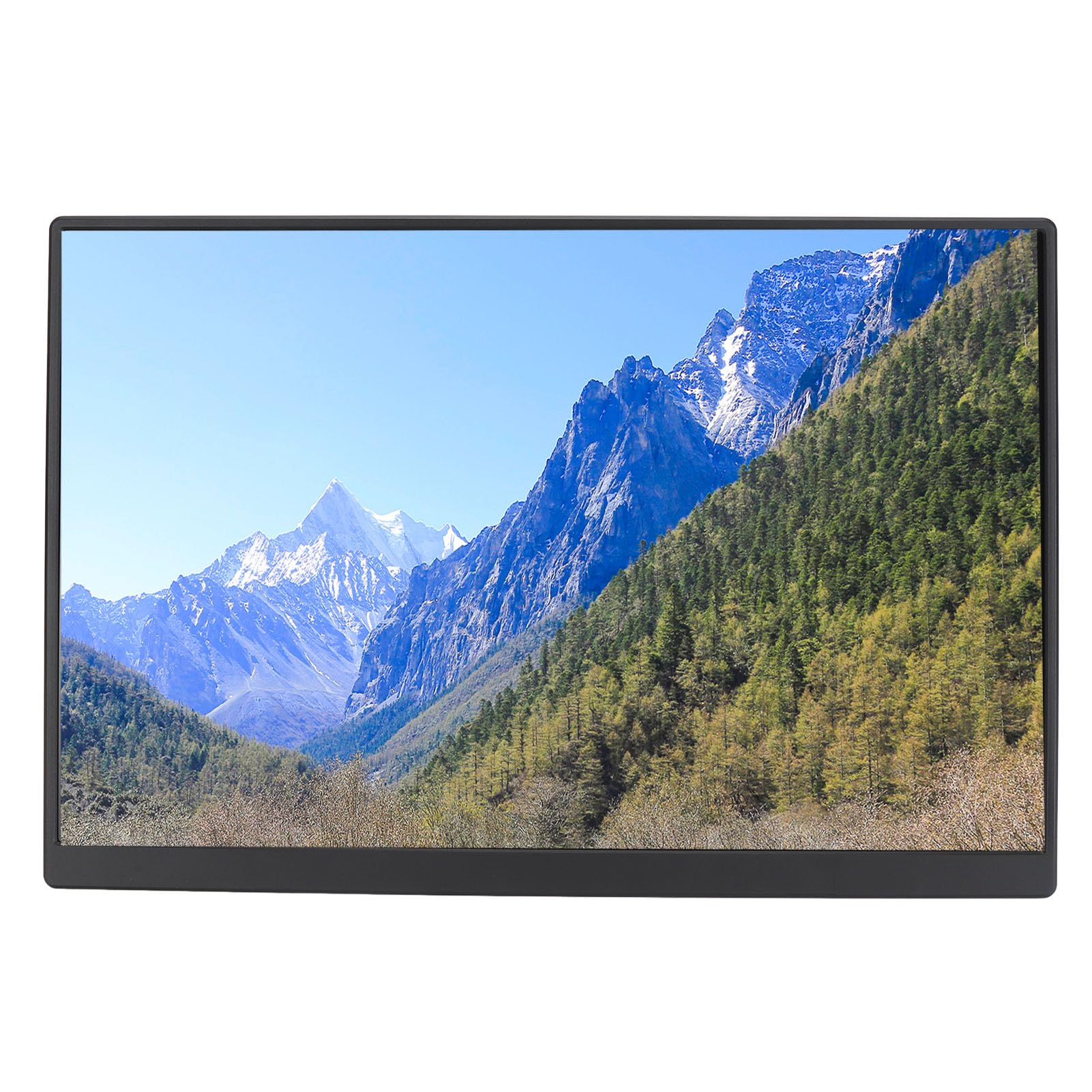 Portable 16 Inch IPS Monitor - 1920x1200 FHD USB-C External Display with HDR & Eye Care, Second Screen for Laptop/PC/Phone - Perfect for Gaming, Work & Travel