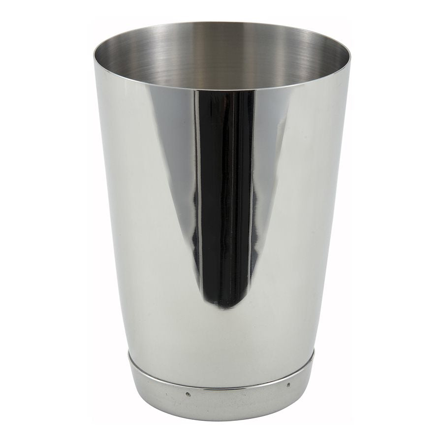 Winco 15 Oz Professional Stainless Steel Cocktail Shaker Bar Tool - Perfect for Mixing Martinis, Margaritas & Cocktails at Home or Bars