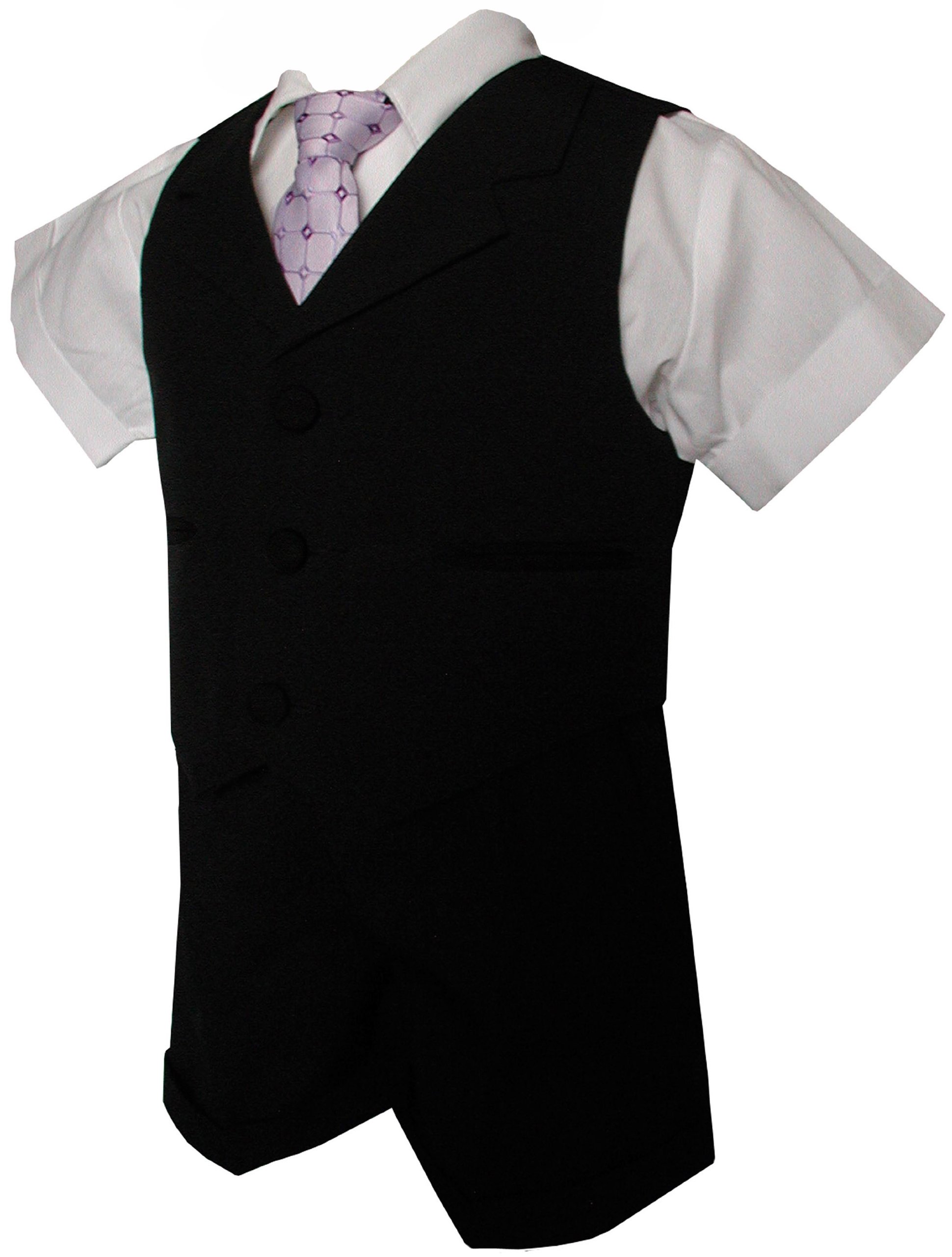 Gino Giovanni G240 Baby Toddler Boys Summer Suit Vest & Shorts Set - Casual Outfit for Playdates, Parties & Family Photos
