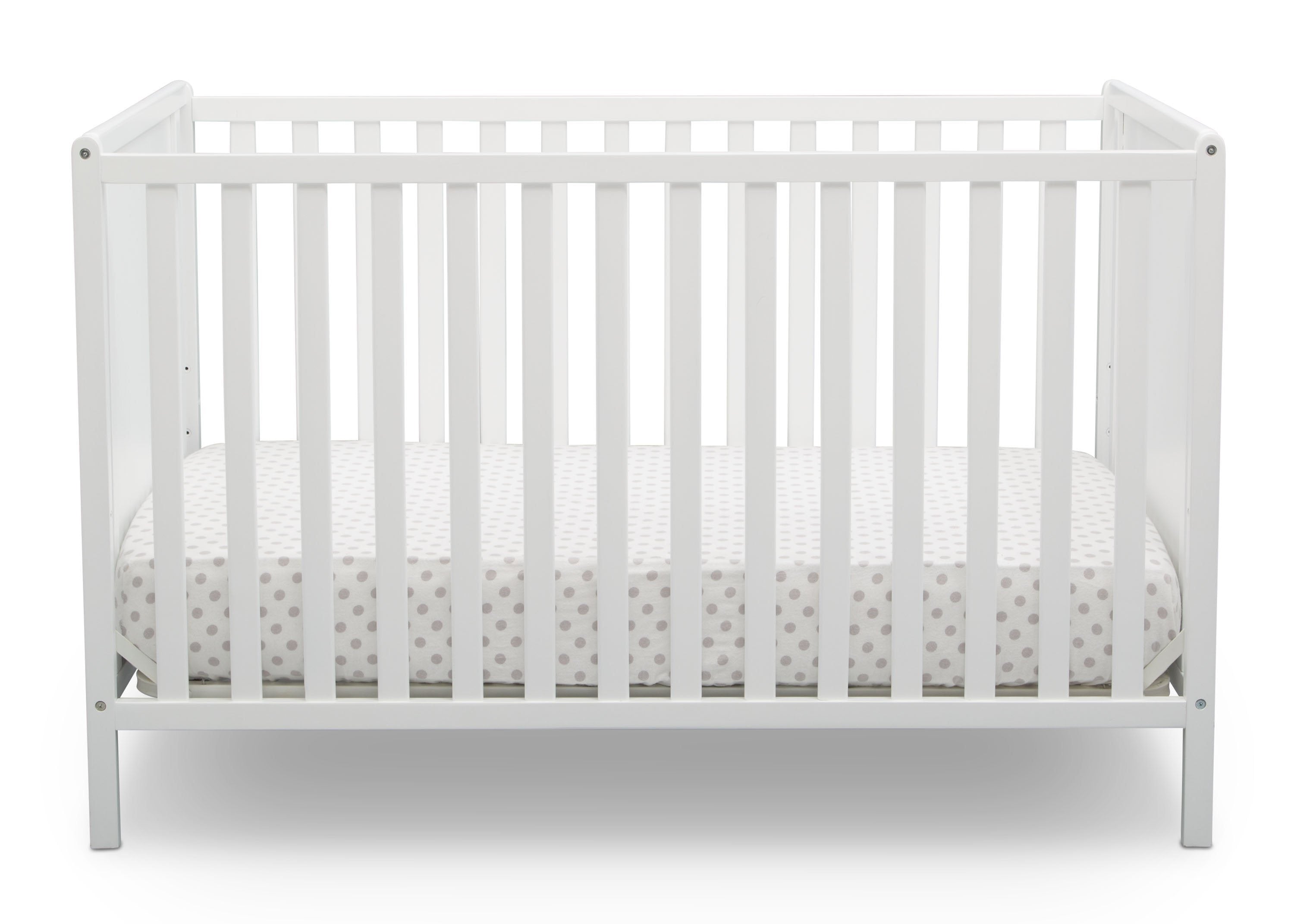 Heartland Classic 4-in-1 Convertible Crib - Toddler Bed, Daybed & Full Size Bed | Safe Nursery Furniture for Baby & Kids Room | Perfect for Newborns, Infants & Growing Children