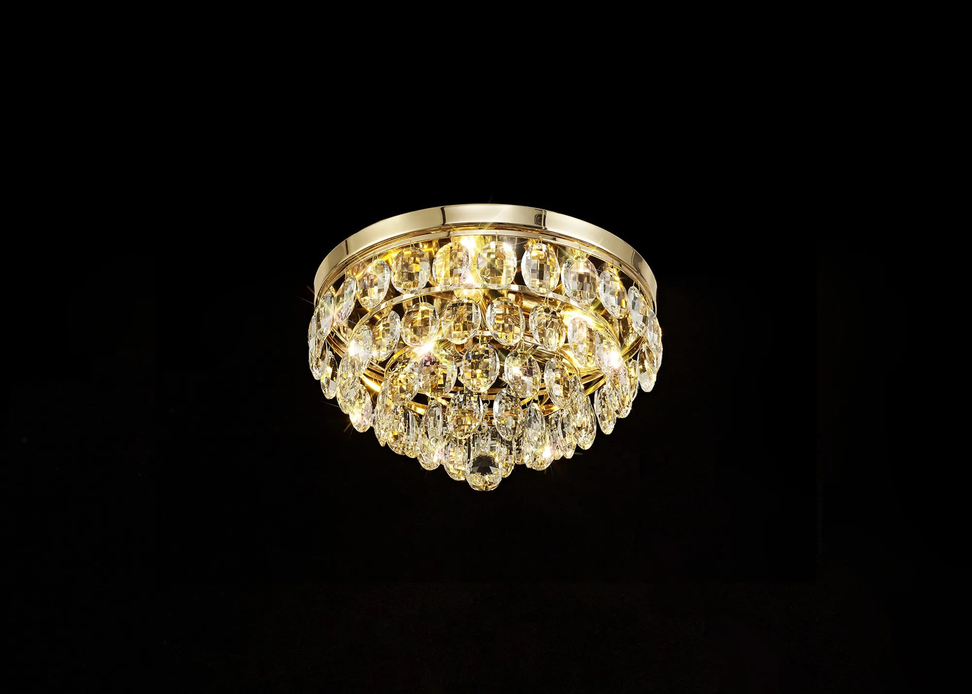 Consten Flush Ceiling Light Fixture with E14 Socket - Perfect for Bedroom, Hallway & Small Space Lighting