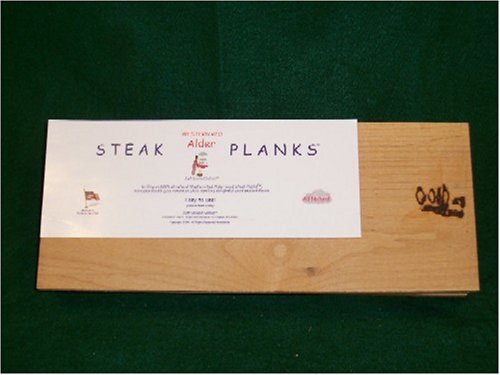 Premium Western Red Alder Wood Steak Planks - 6