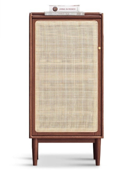 Premium Solid Wood Shoe Cabinet - Oak, Black Walnut & Cherry Wood Storage Organizer for Entryway, Hallway, or Closet - Durable Shoe Rack for Home & Office Organization