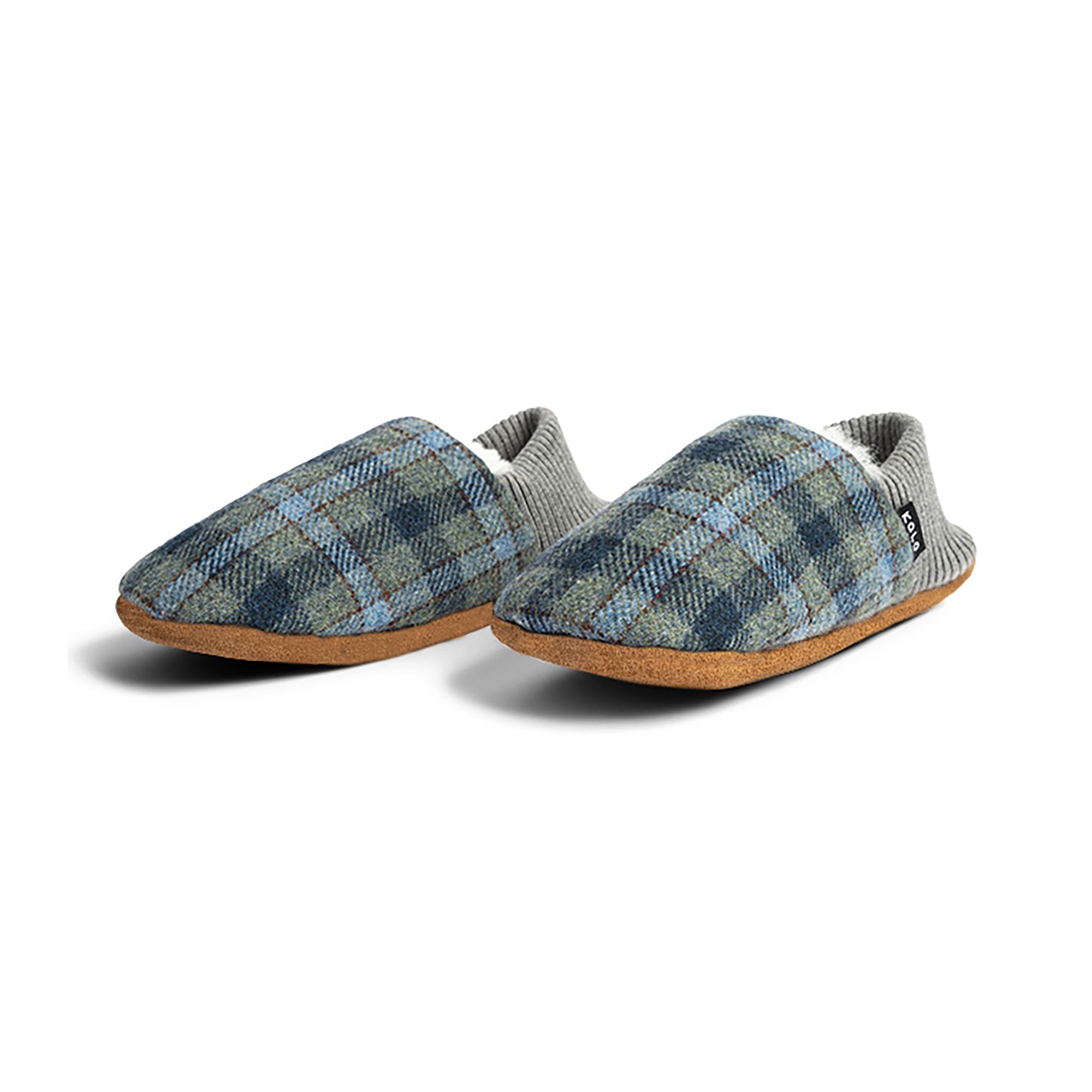 Lanton Tweed House Slippers - Cozy Fur Lined Indoor Shoes for Women & Men - Perfect for Winter Comfort at Home, Office, or Relaxing by the Fireplace